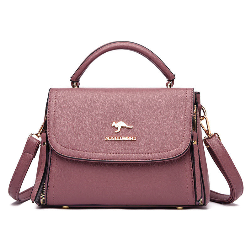 Women's Soft Leather Simple Mini Fashion Handbags