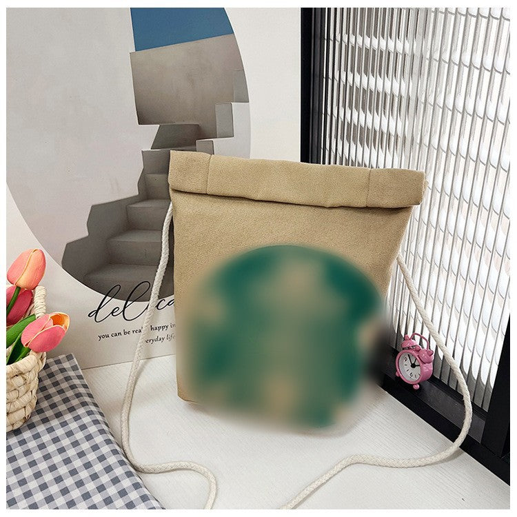 Mcdonald Letter Printing Paper Personality College Backpacks