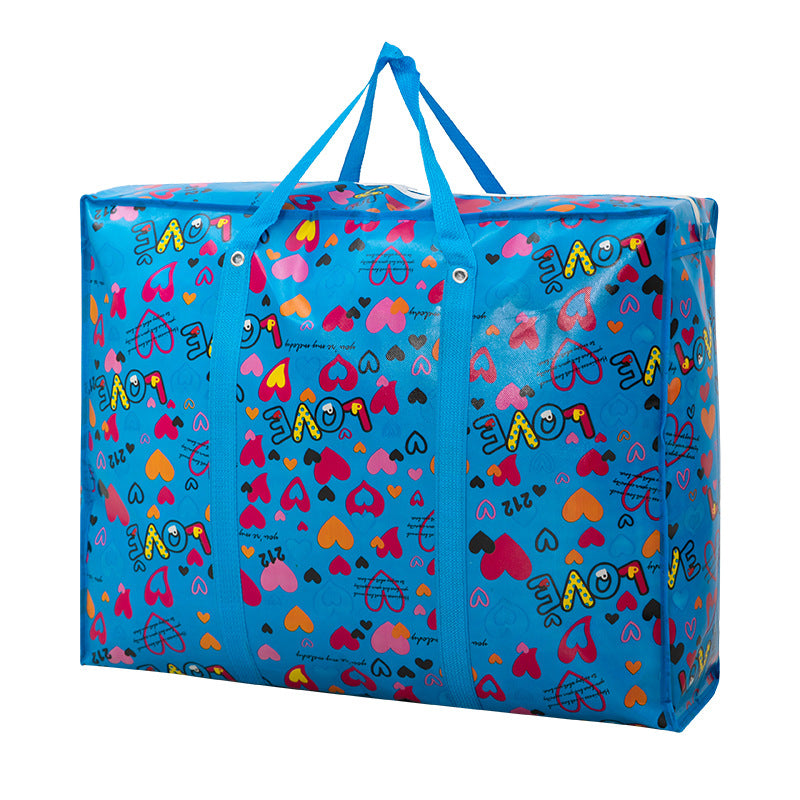 Woven Large Capacity Coated Size Moving Travel Bags