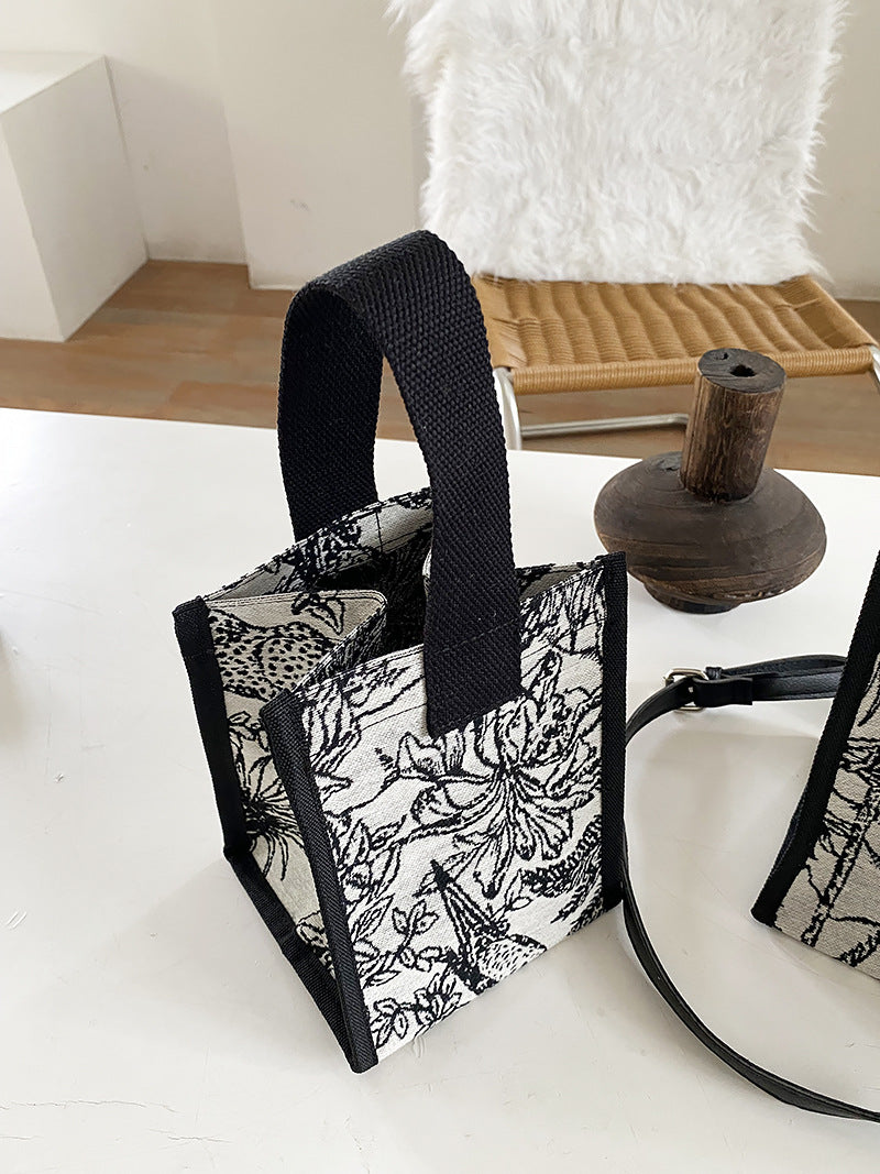 Slouchy Women's Trendy Canvas Iti Mini Crossbody Bags