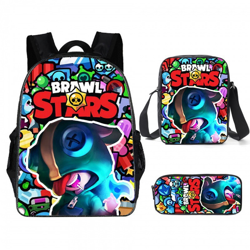 Classic Anime Cartoon Fashion Pencil Buggy Backpacks