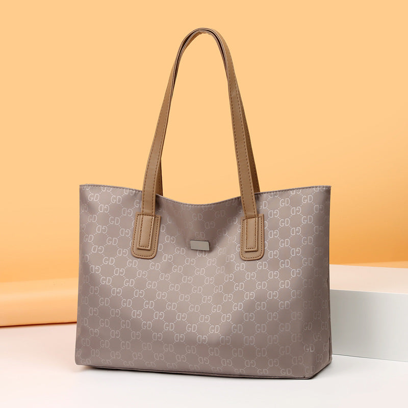 Women's Fashion Oxford Cloth Large Capacity Mom Shoulder Bags