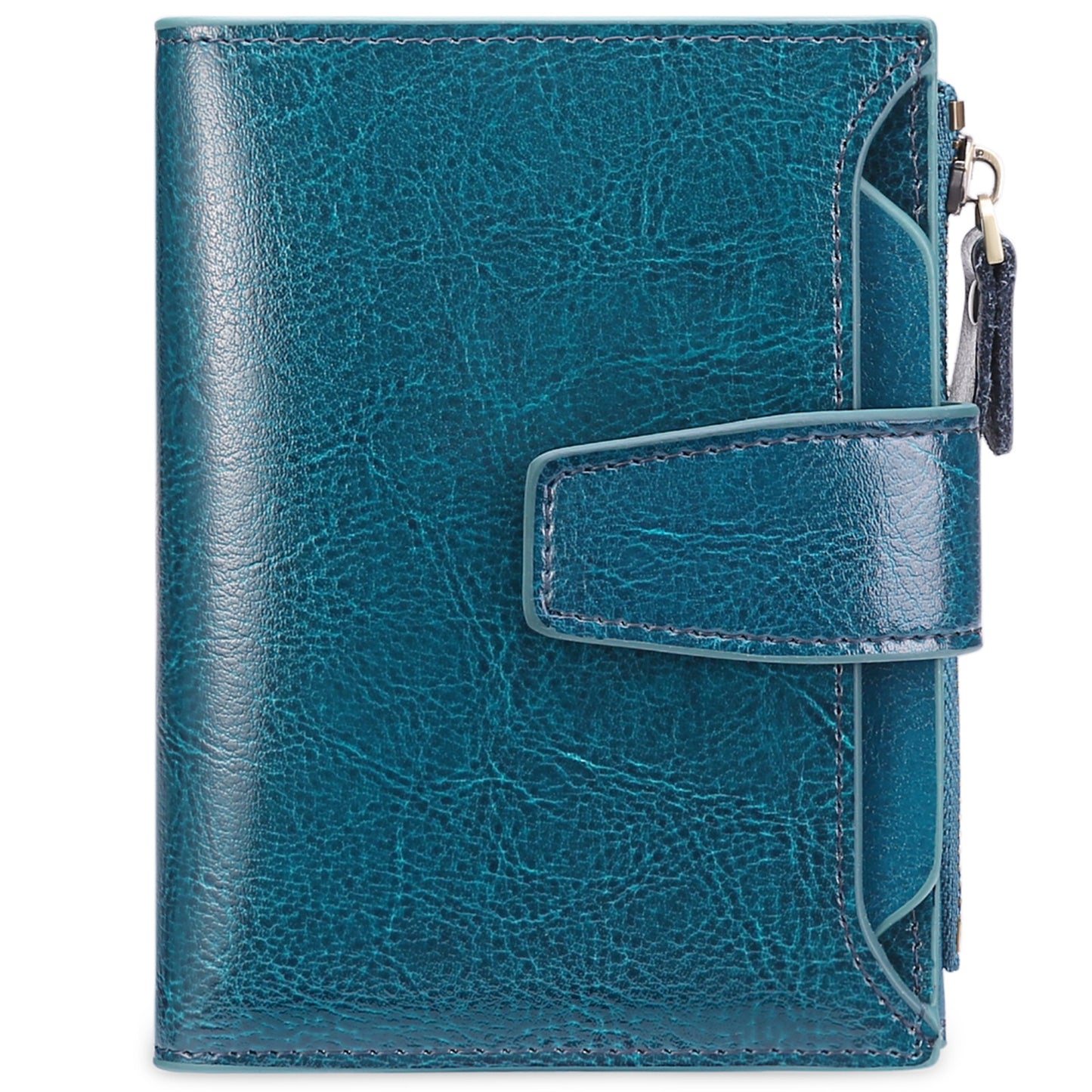 Women's Leather Short Korean Style Multifunctional License Ladies Wallets