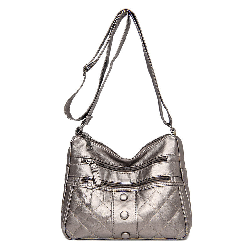 Women's Graceful Soft Surface Fashion Mom Crossbody Bags