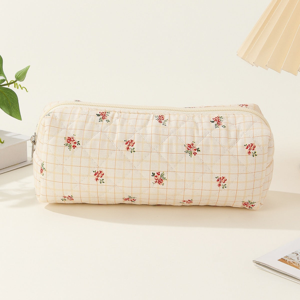 Mini Makeup Brush Storage Floral Portable Cosmetic Bags