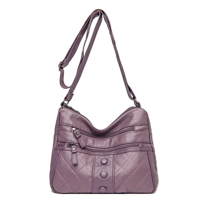 Women's Graceful Soft Surface Fashion Mom Crossbody Bags