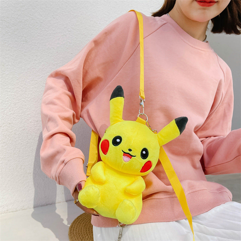 Little Plush Cute Trendy Anime Funny Backpacks