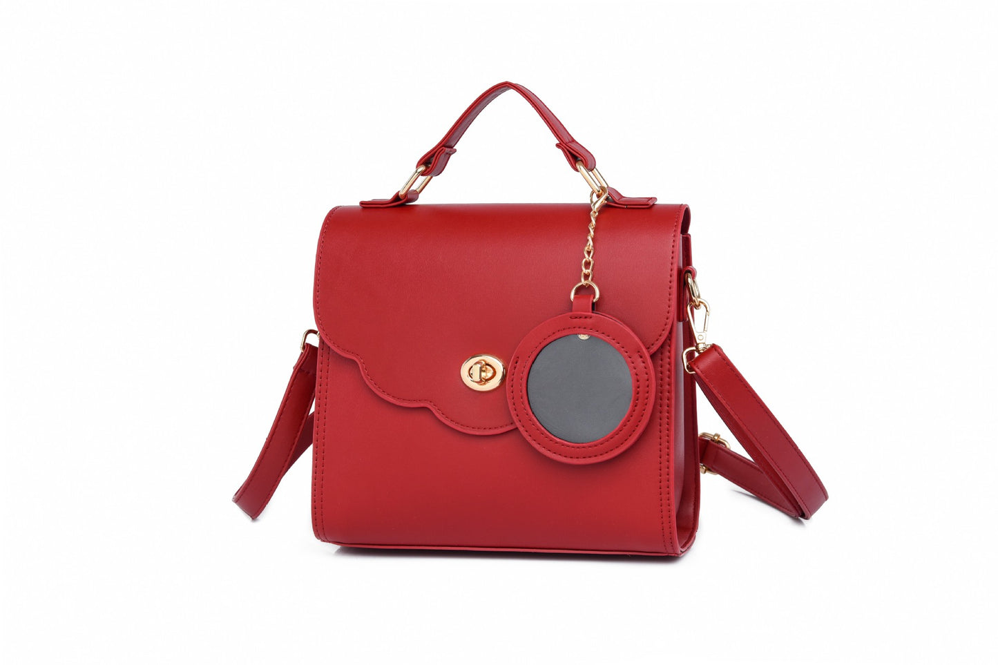 Shell Cartoon Fashion Versatile Cute Lace Badge Crossbody Bags