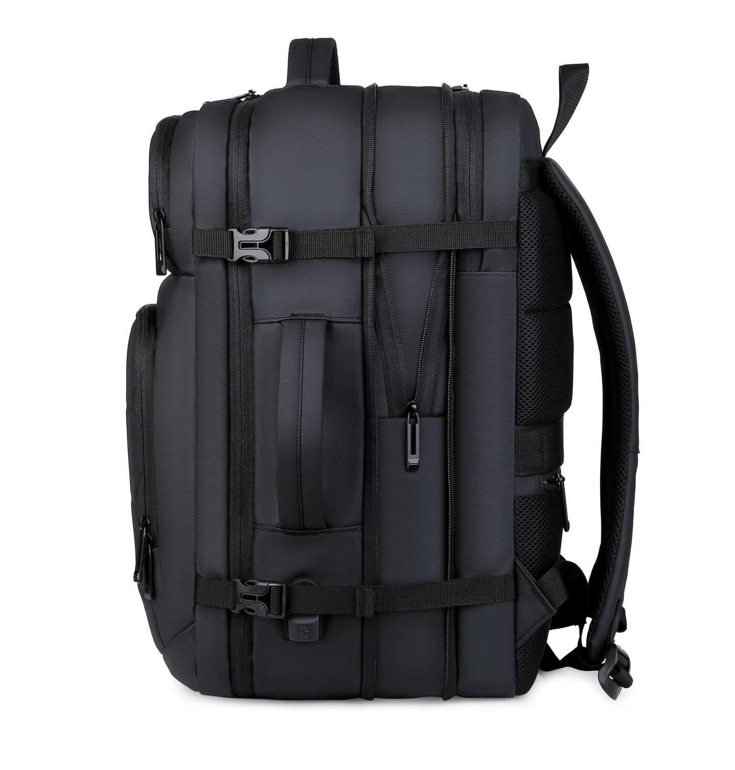 Men's Large Capacity Expansion Reflective Business Commute Backpacks
