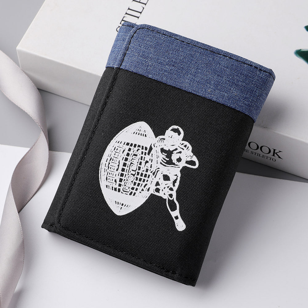 Women's & Men's & Canvas Folding Multiple Slots Minority Men's Wallets