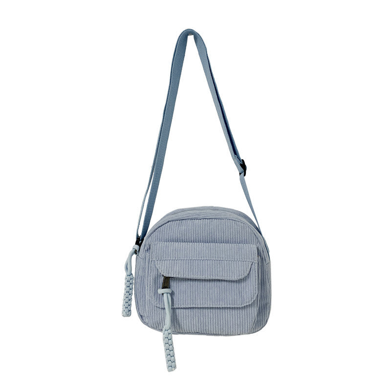 Spring Fashion Solid Color Camp Cloth Crossbody Bags
