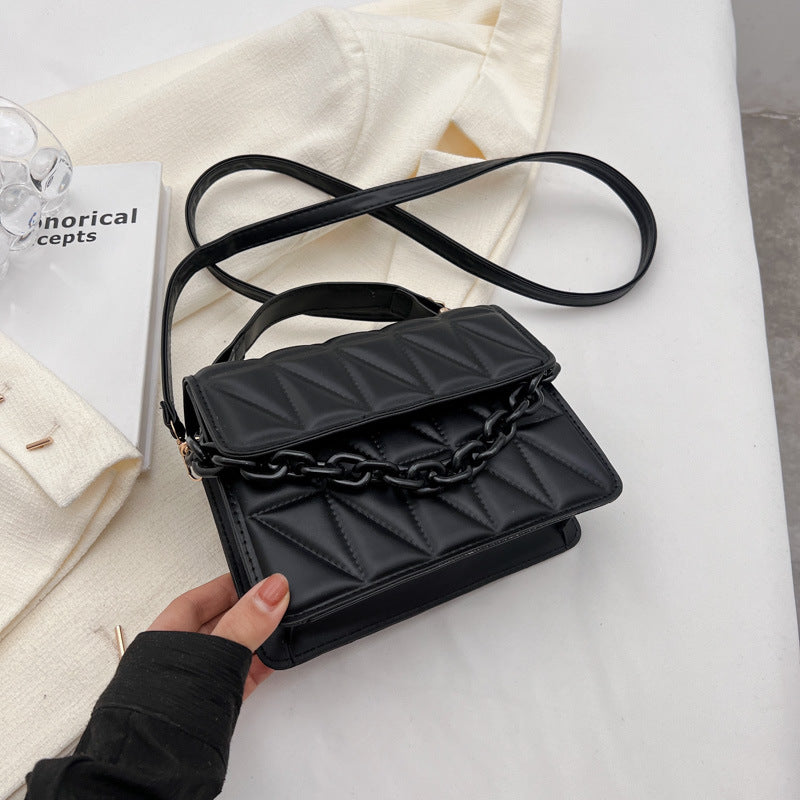 Comfortable Women's Fashion Portable Simple Rhombus Crossbody Bags