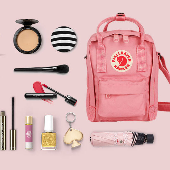 Cool Pretty Arctic Fox Waterproof Canvas Backpacks