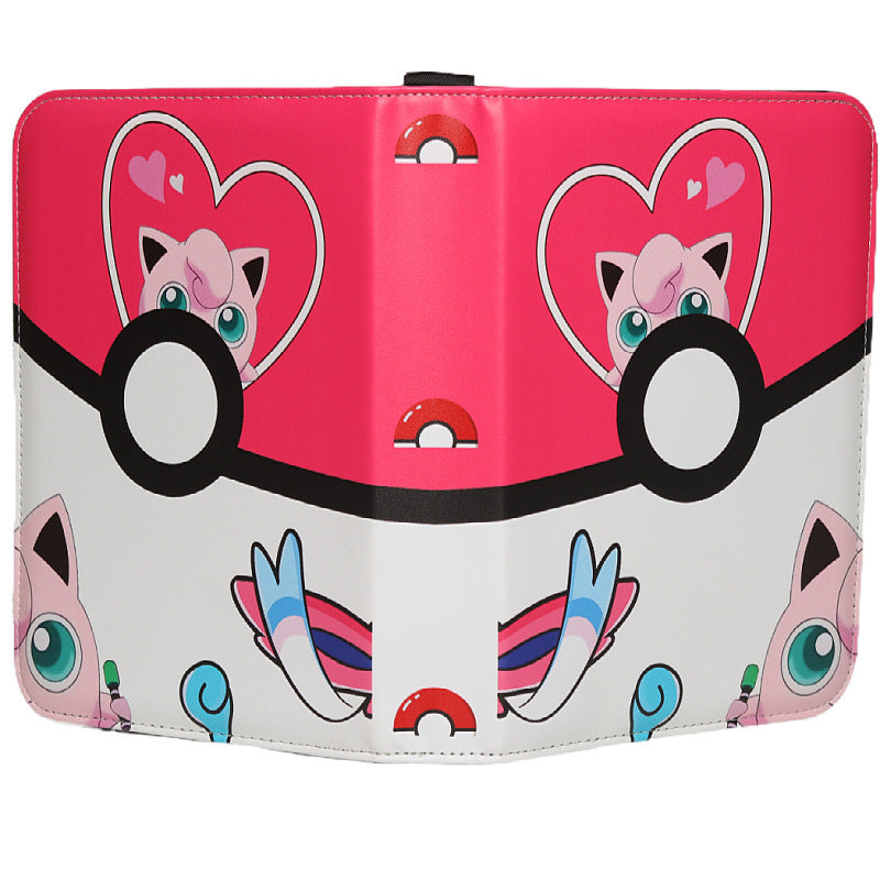 Glamorous Binder Grid Game Cartoon Favorites Card Holder