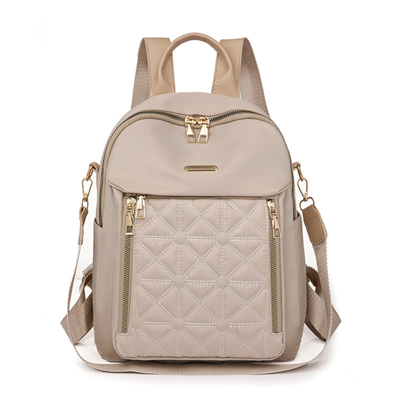 Women's Diamond Embroidery Thread Fashionable Korean Style Backpacks