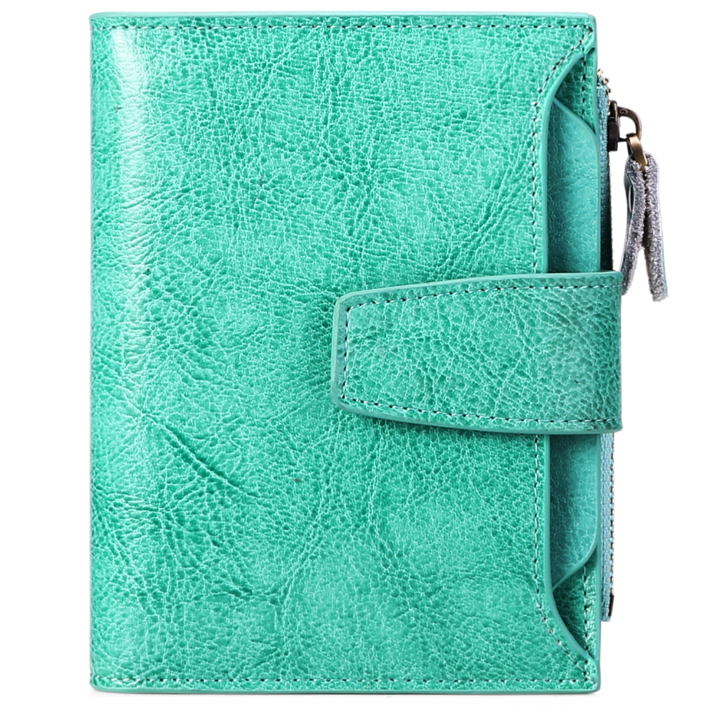 Women's Leather Short Korean Style Multifunctional License Ladies Wallets