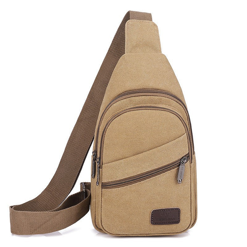 Men's Entity Large Capacity Convenient Canvas Men's Chest Bags