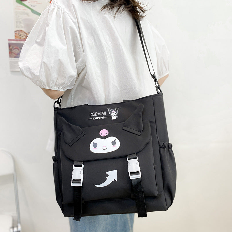 Women's Simple Fresh Fashion College Class Tuition Shoulder Bags