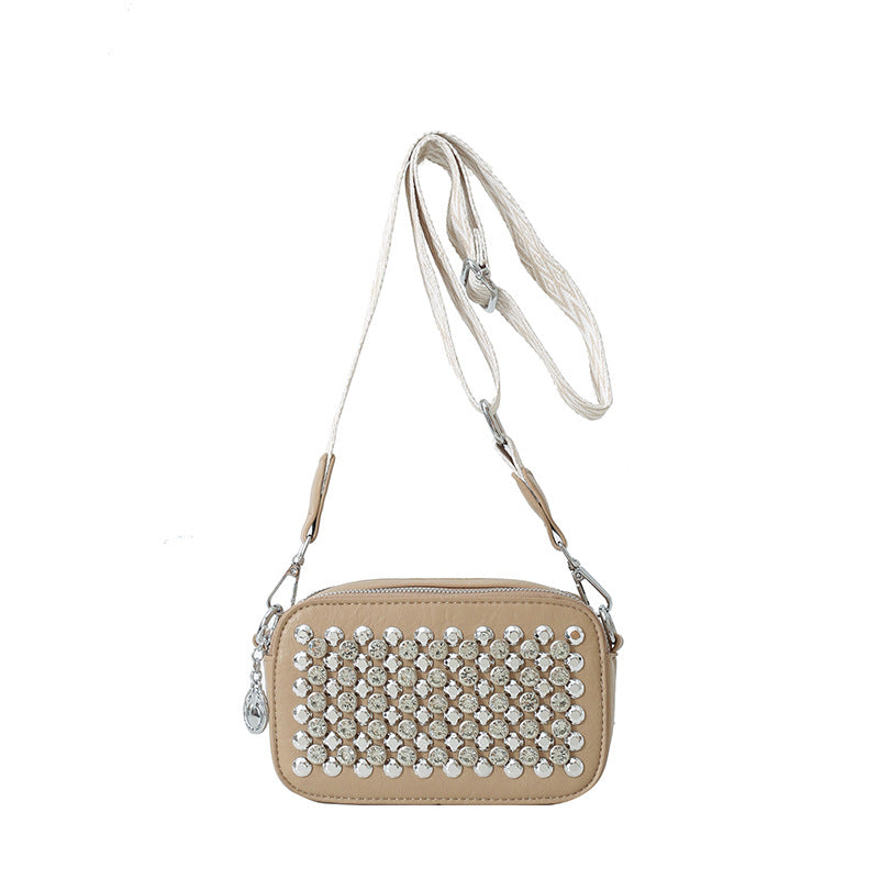 Women's Retro Fashion Diamond Cross Body Western Bags