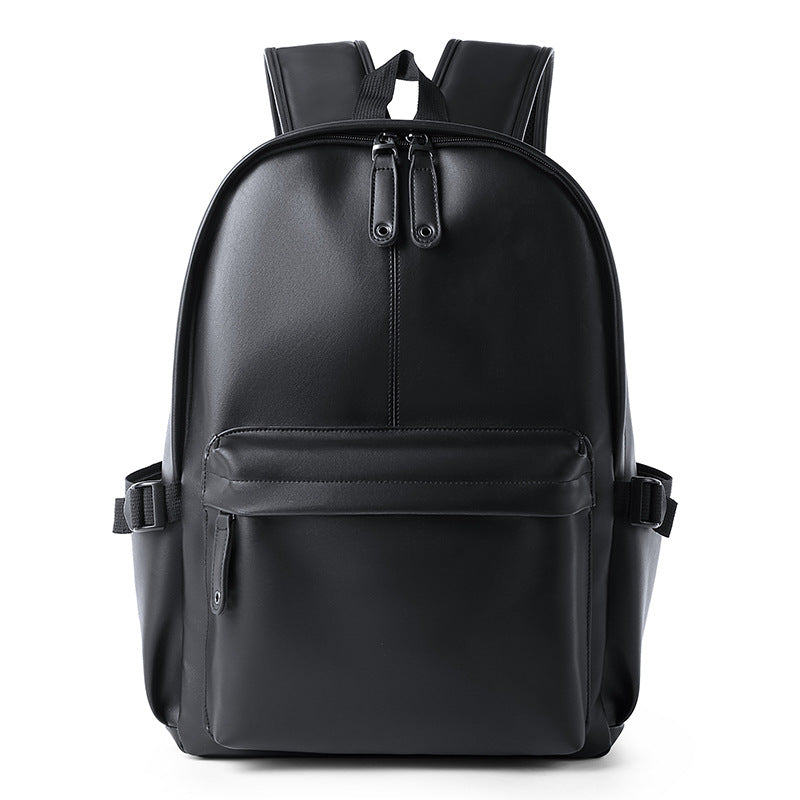 Men's New Fashion Trendy Green Leather Backpacks