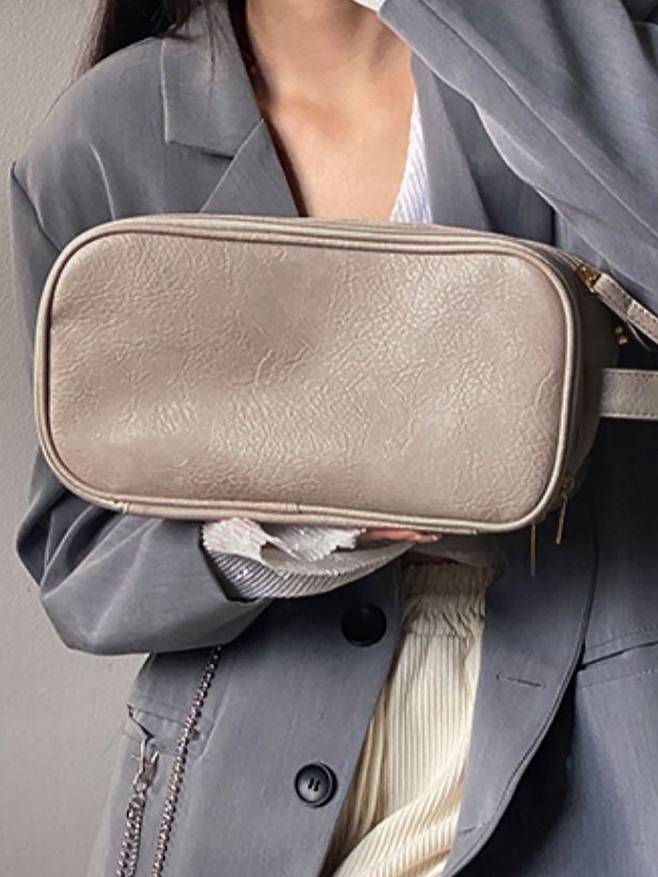 Women's Large Capacity Portable High-grade Makeup Brush Cosmetic Bags