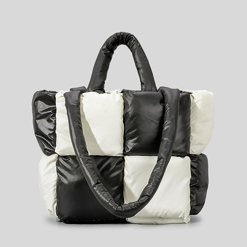 Women's Clothing Soft Plaid Feeding Fashion Simple Crossbody Bags