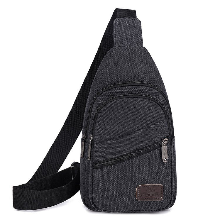 Men's Entity Large Capacity Convenient Canvas Men's Chest Bags