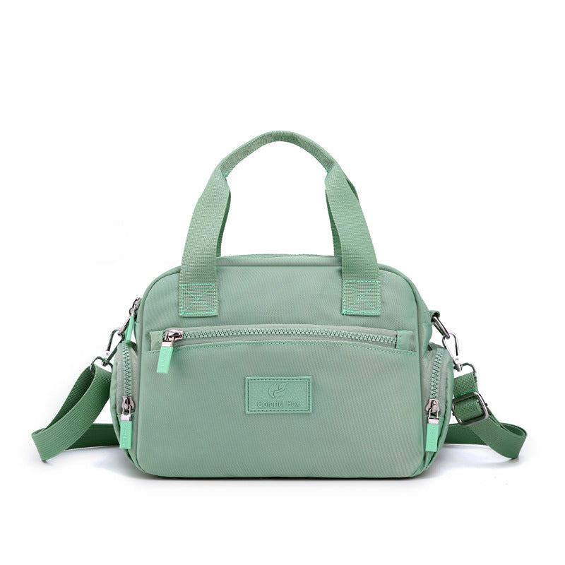 Women's Large Capacity Waterproof Simple Fashion Nylon Handbags