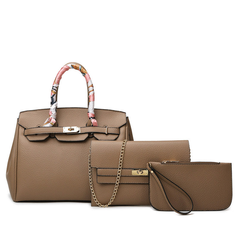 Women's Retro Fashion Match Sets Western Style Handbags