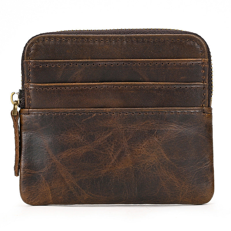 Women's & Men's & Horse Leather Genuine First Layer Ladies Wallets