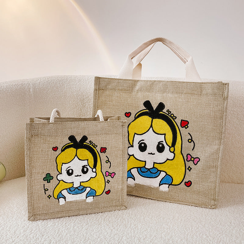 Self-made Doodle Hand Drawn Creative Gift Handbags