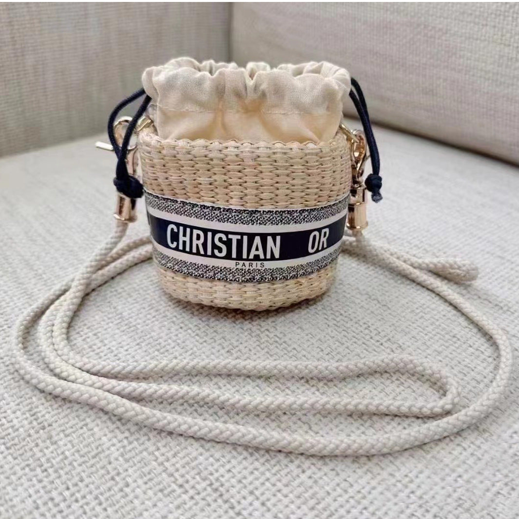 White Space Cotton Super Soft Feeling Portable Cosmetic Bags