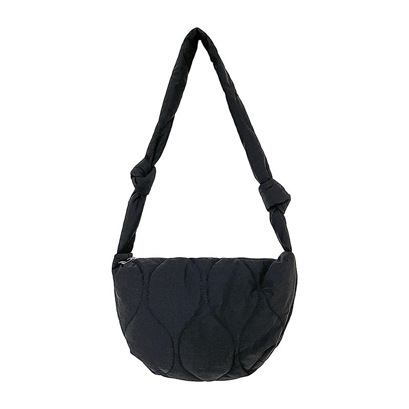 Women's Lightweight Nylon Spring Versatile Fashion Large Shoulder Bags