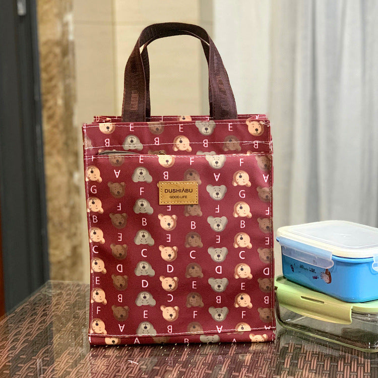 Volume Waterproof Lunch Box Snack Make-up Handbags