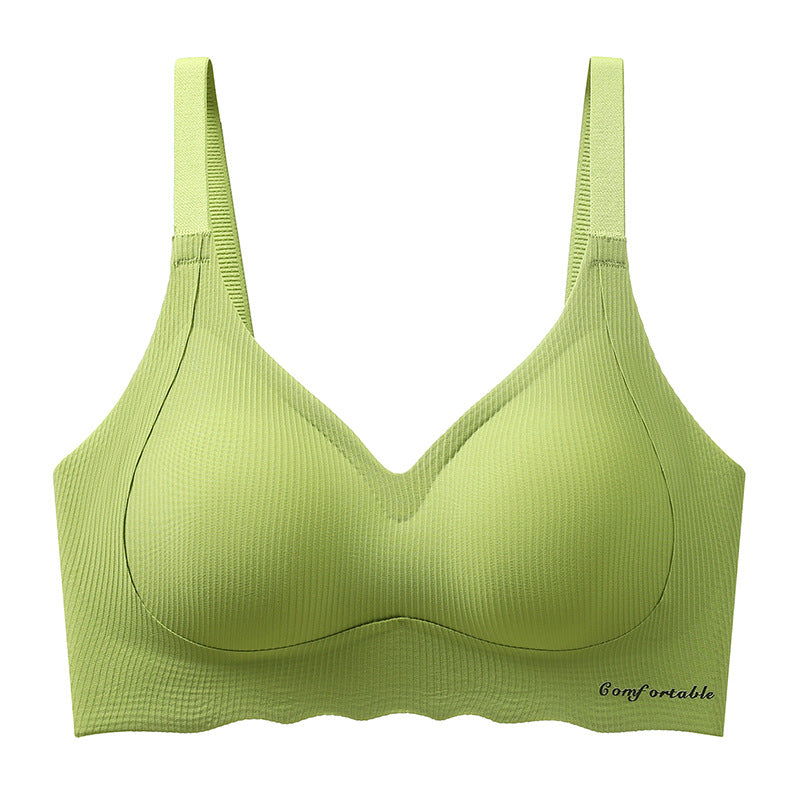 Lifting Adjustable Seamless Wireless Cup Push Bras