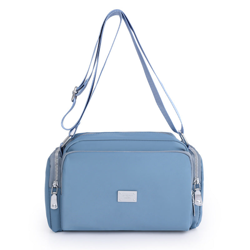 Women's Nylon Simple Fashion Wide Strap Large Capacity Shoulder Bags