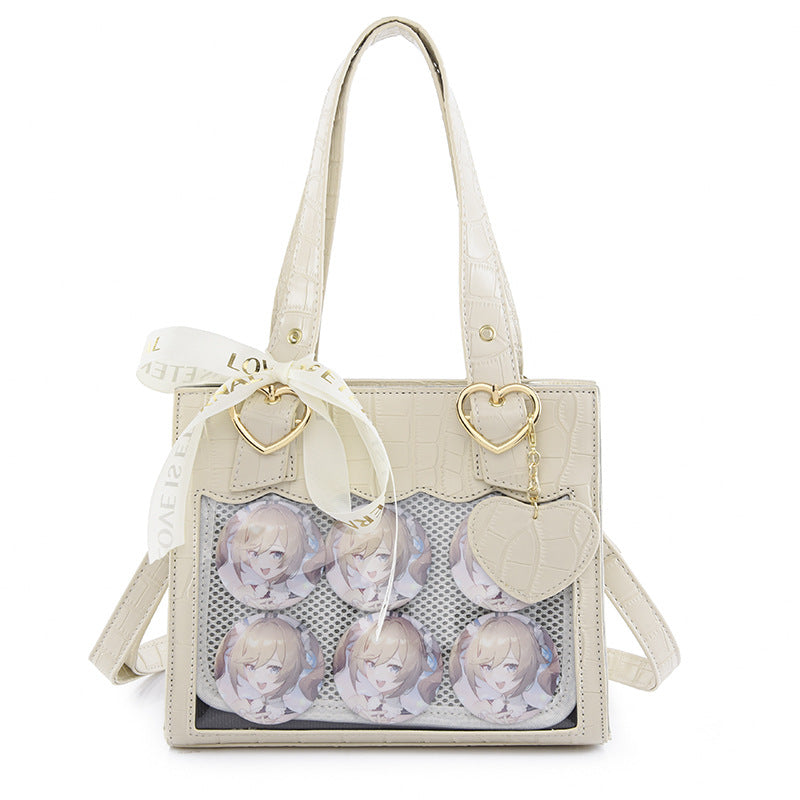 Lace Pain Style Millet Peripheral Secondary Element Cartoon Doll Handbags