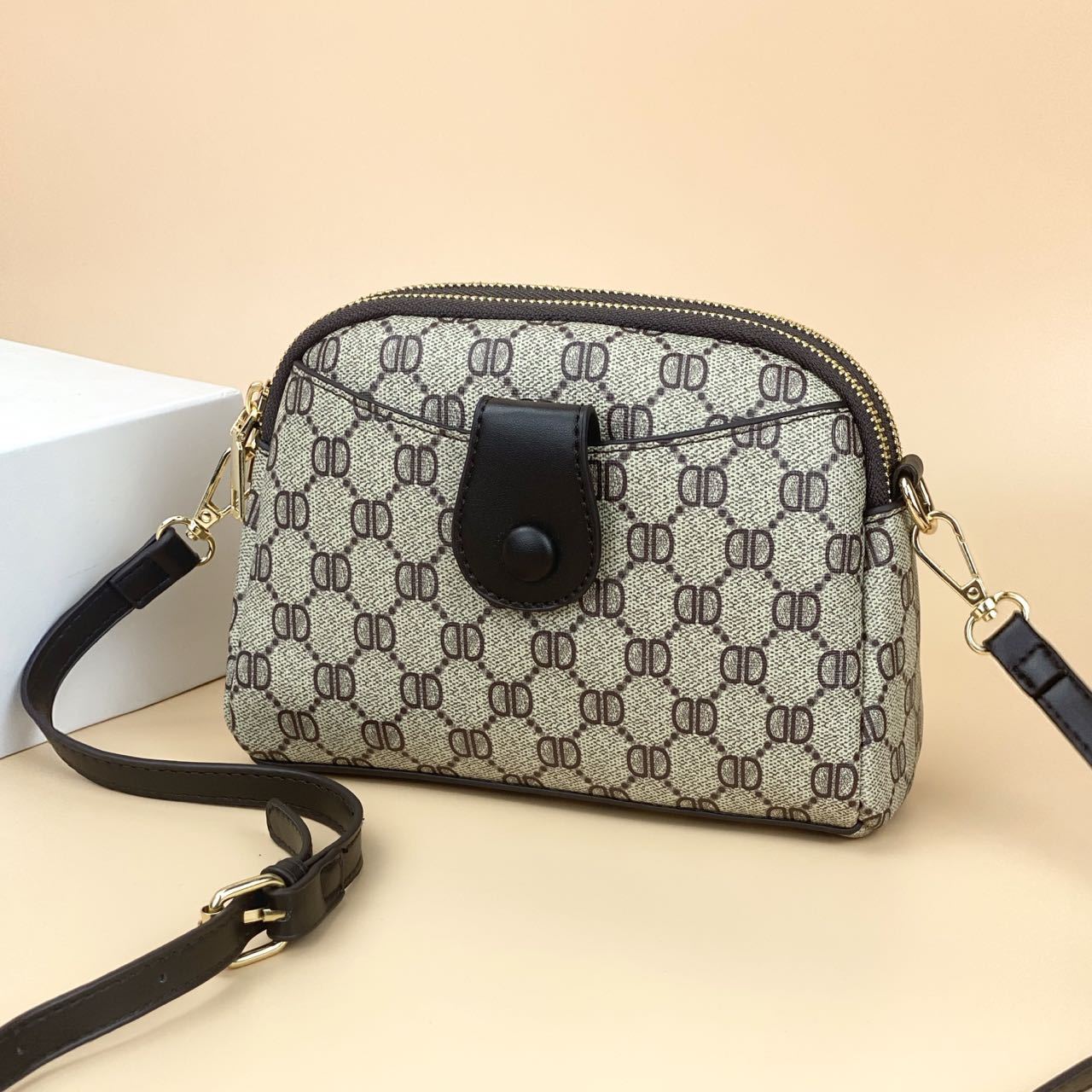 Mini Shell Korean Retro Printed Summer Mom Crossbody Bags