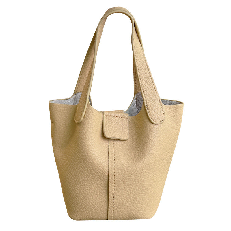 Korean Style Soft Texture Portable Personalized Vegetable Bucket Bags
