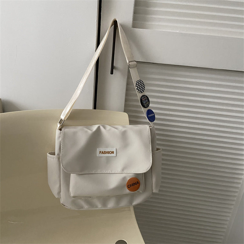Spring Nylon Class Korean Style Fashionable Shoulder Bags