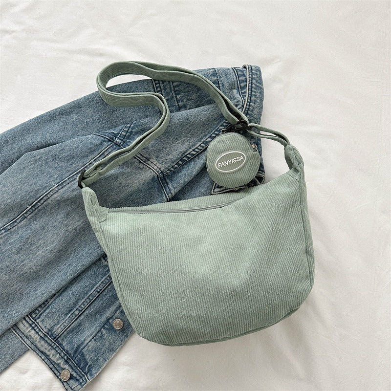 Color Simple Large Capacity Korean Style Shoulder Bags