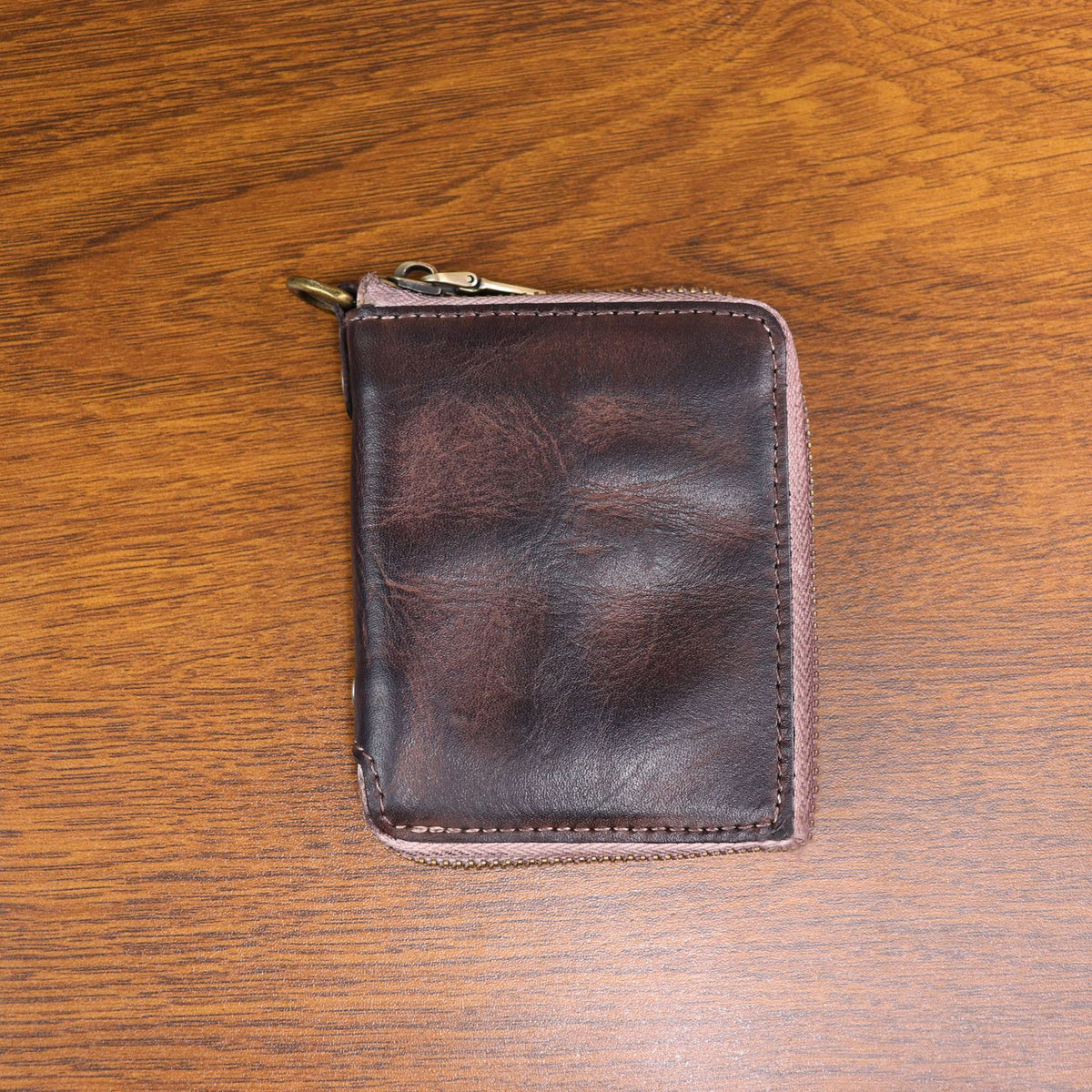 Men's Short Genuine Leather Simple Vertical First Layer Cowhide Men's Wallet
