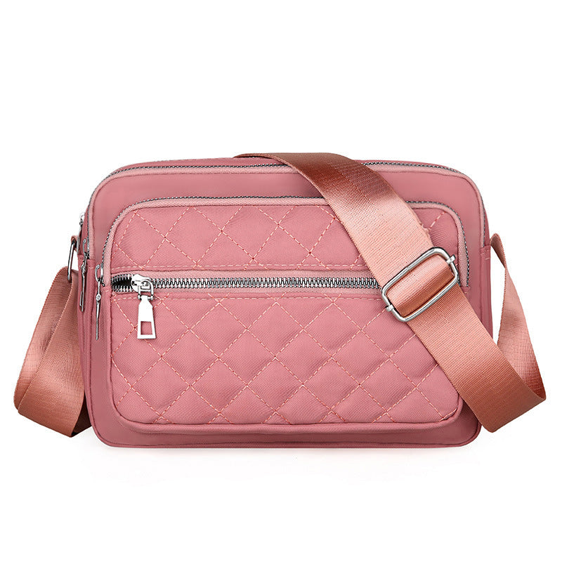 Women's Korean Fashion Embroidery Thread Large Capacity Bags