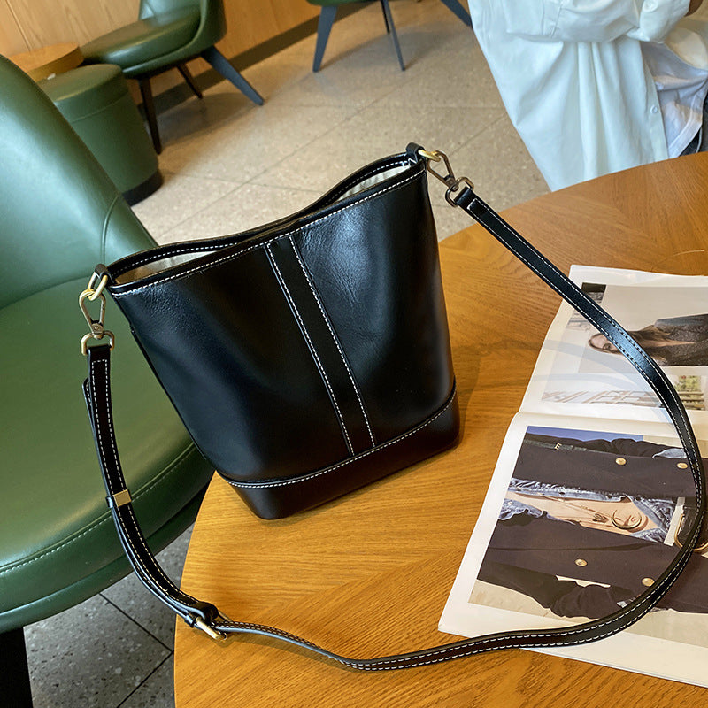 Women's Advanced Commuter Spring Leather Underarm Shoulder Bags