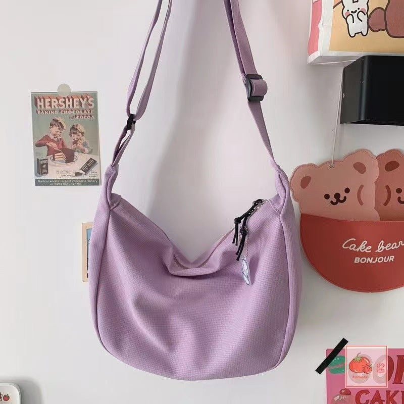 Women's Spring Fashion Waffle Large Capacity Shoulder Bags