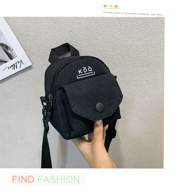Women's Canvas Large Capacity Street Personality Crossbody Bags