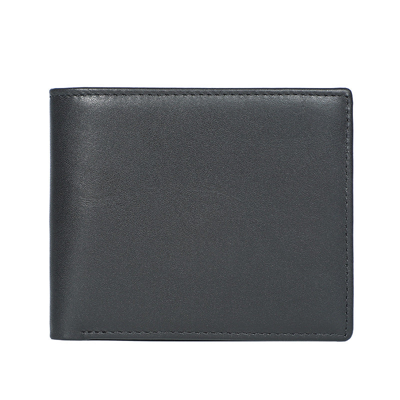 Men's Retro Cowhide Multi Slots Genuine Leather Men's Wallets