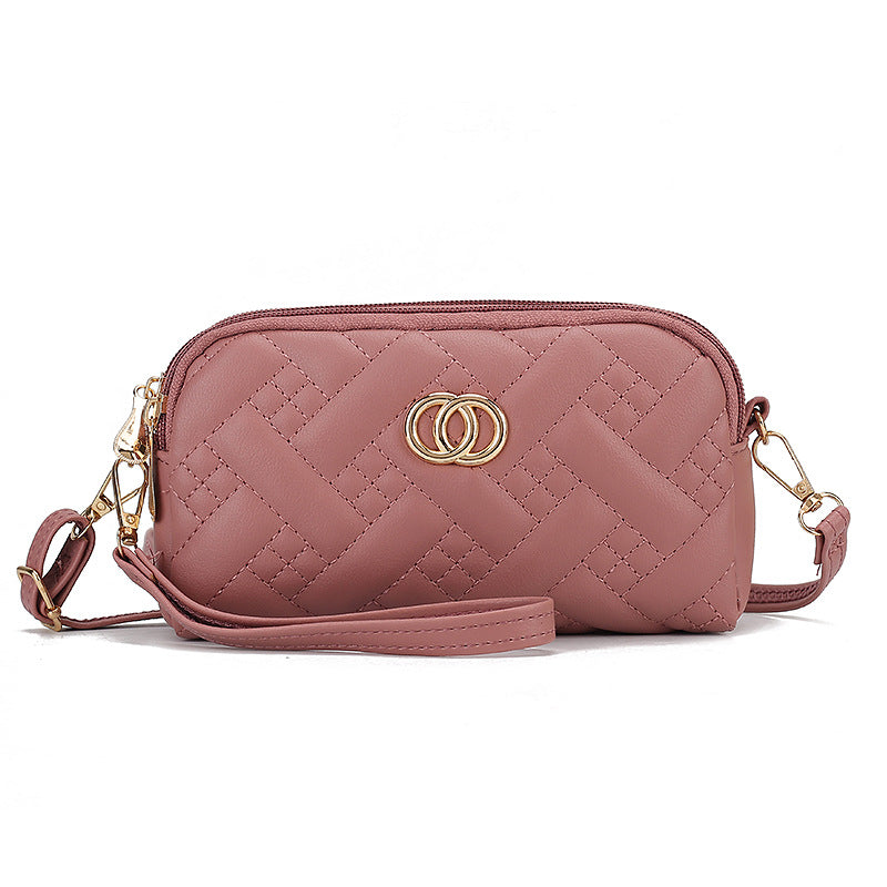 Women's Clutch Wrist Retro Change And Mobile Shoulder Bags