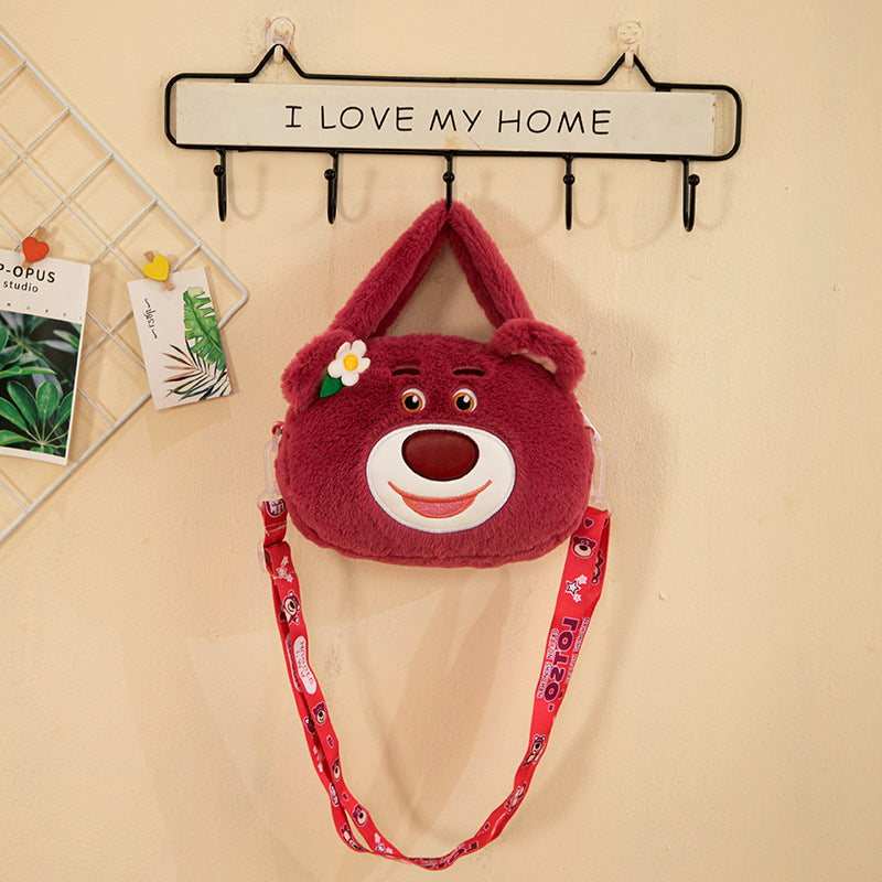 Mini More Than Plush Pouch Style Cartoon Portable Prize Crossbody Bags