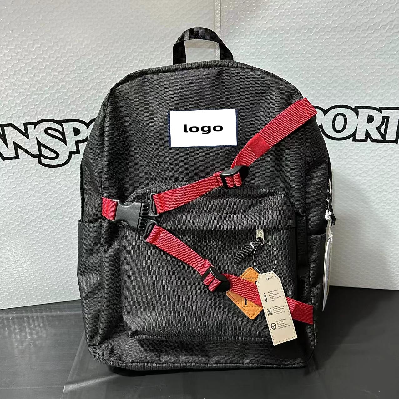 Versatile Support Fixed Solid Color Computer Backpacks